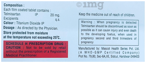 Cvtel 20 Tablet image