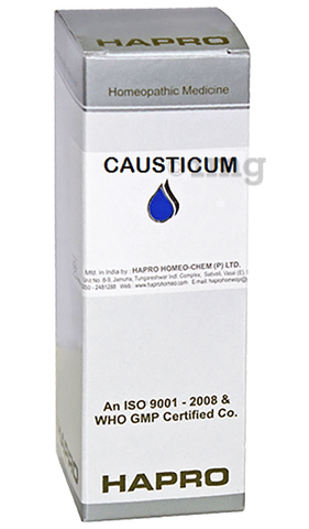 Hapro Causticum Dilution 50M image Hapro Causticum Dilution 50M image