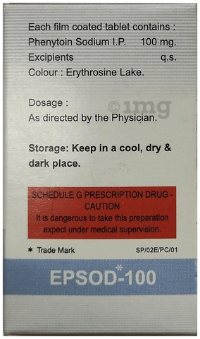 Epsod 100mg Tablet image