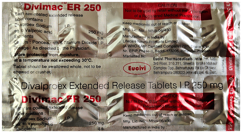 Divimac ER 250 Tablet image Divimac ER 250 Tablet image