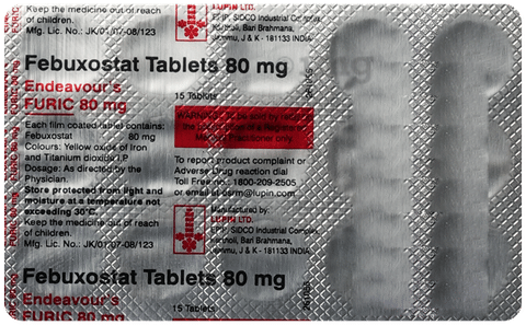 Furic 80mg Tablet image