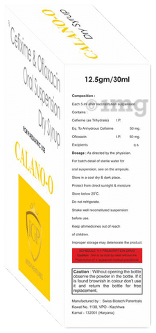 Calano-O Dry Syrup