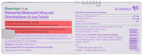 Olsertain-CT 20 Tablet image Olsertain-CT 20 Tablet image