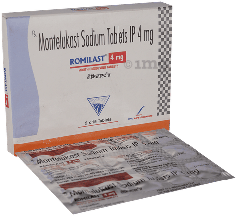 Romilast 4mg Tablet image