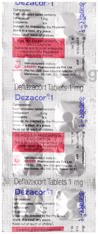 Dezacor 1mg Tablet image