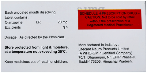 Oladel-MD 20 Tablet image