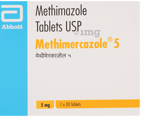 Methimercazole 5 Tablet image