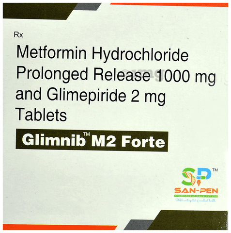 Glimnib M2 Forte Tablet PR image Glimnib M2 Forte Tablet PR image