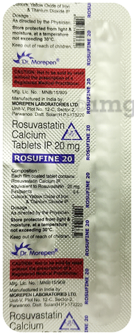 Rosufine 20mg Tablet image