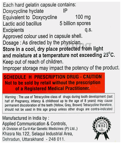 Doxytix LB Capsule image Doxytix LB Capsule image