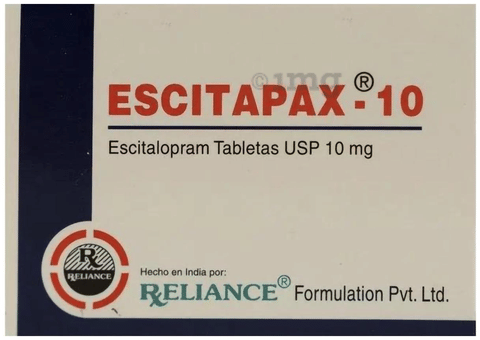 Escitapax 10 Tablet image Escitapax 10 Tablet image