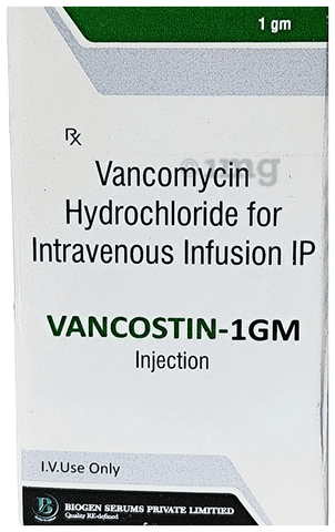 Vancostin 1gm Injection image