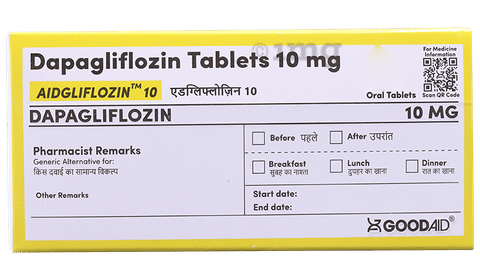 Aidgliflozin 10 Tablet image