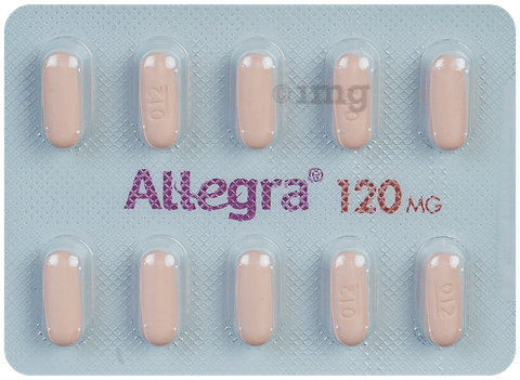 Allegra 120mg Tablet image