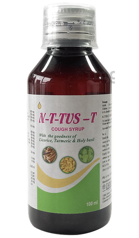 N-T-Tus -T Cough Syrup Menthol: Buy bottle of 100.0 ml Syrup at