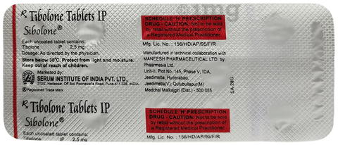 Sibolone Tablet image Sibolone Tablet image