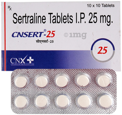 Cnsert 25mg Tablet image
