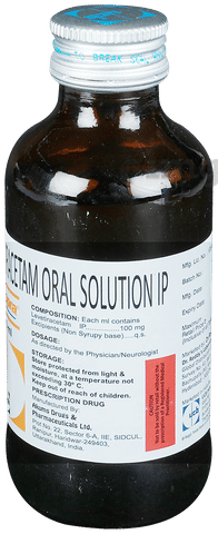 Levacetam 100mg Syrup image Levacetam 100mg Syrup image