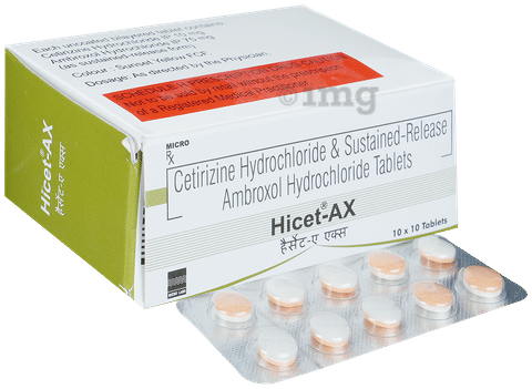Hicet-AX Tablet SR