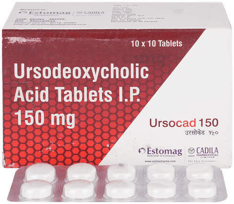 Ursocad 150 Tablet image Ursocad 150 Tablet image