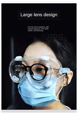 Ultra Care Medical Protective Biosafety Goggles| Anti-Fog Coating
