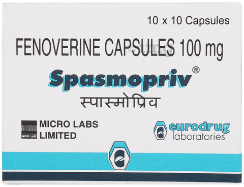 Spasmopriv 100mg Capsule image