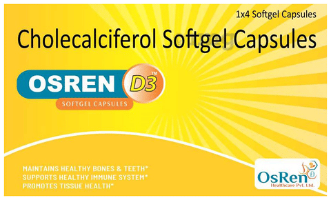 Osren D3 Softgel Capsule image