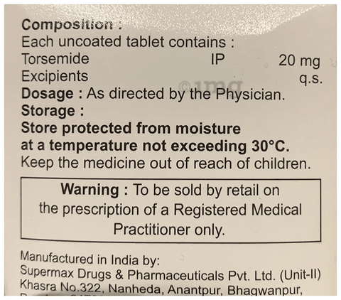 टोरास्टा 20 टैबलेट image