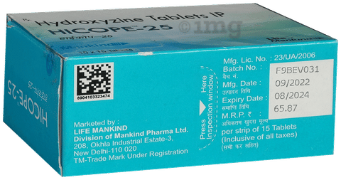 Hicope 25 Tablet image