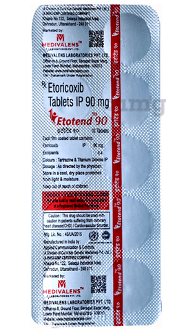 Etotend 90 Tablet image Etotend 90 Tablet image