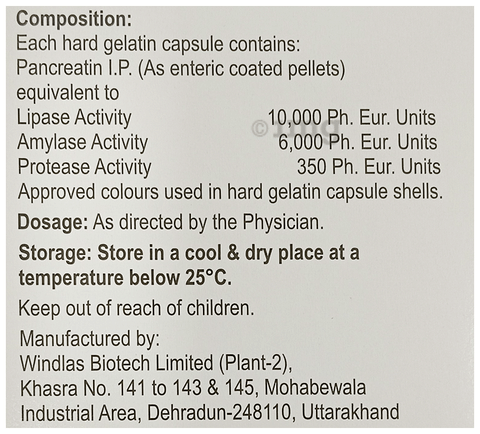 Pancriva 10K Capsule image Pancriva 10K Capsule image