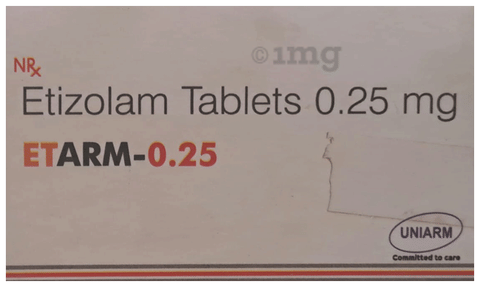 Etarm 0.25 Tablet image