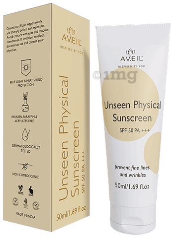 Aveil Unseen Physical Sunscreen image