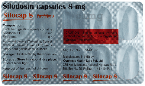 Silocap 8 Capsule image