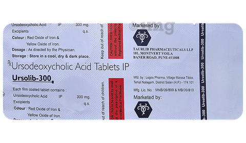Ursolib 300 Tablet image