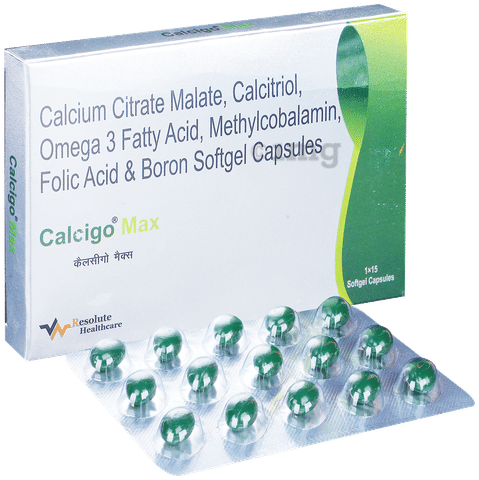 Calcigo Max Softgel Capsule image