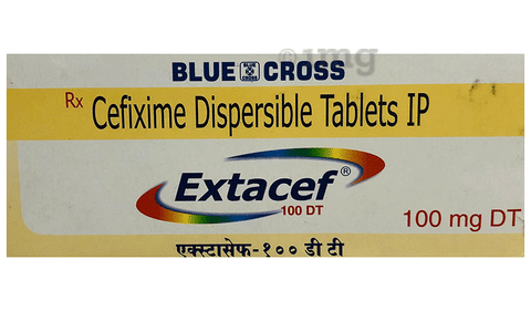 Extacef 100 DT Tablet image Extacef 100 DT Tablet image