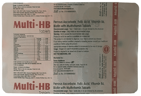 Multi-HB Tablet image