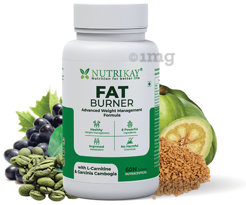 l carnitine 3000 gnc Nutrikay Fat Burner Tablet with L-Carnitine & Garcinia Cambogia (60 Each):  Buy box of 1.0 Bottle at best price in India