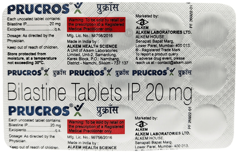 Prucros 20mg Tablet image
