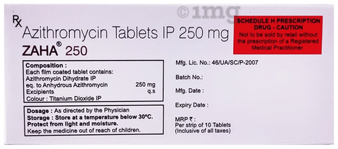 Zaha 250 Tablet