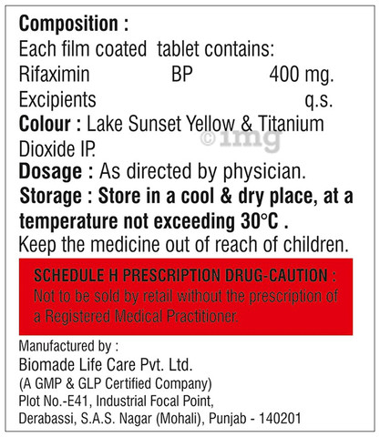 Rifatac 400 Tablet