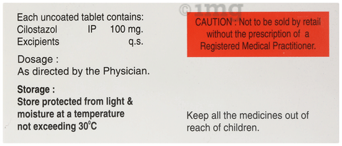 Cilotab 100mg Tablet image