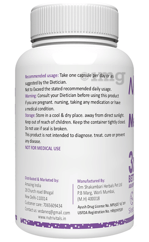 NutriVitals Melatonin 3X Better Absorption Capsule 2