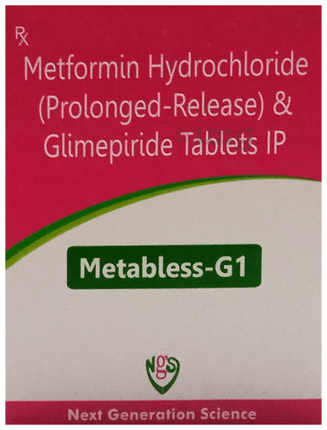 Metabless-G 1 Tablet PR image