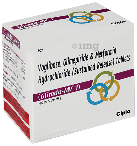 GlimDA-MV 1 Tablet SR image
