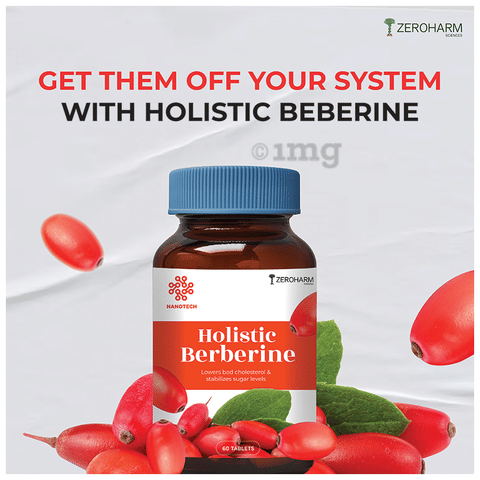 Zeroharm Sciences Holistic Berberine Tablet image
