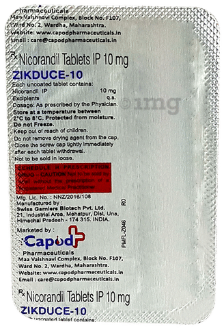 Zikduce 10 Tablet image Zikduce 10 Tablet image