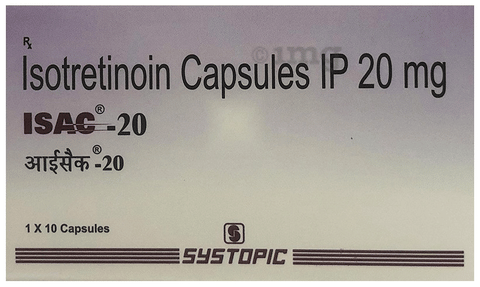 Isac 20mg Capsule image