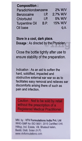 Widevax Ear Drop image